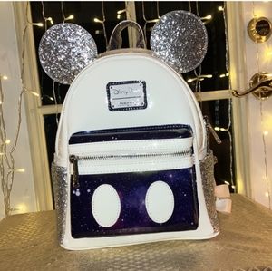 Mickey Mouse The Main Attraction Space Mountain Loungefly Mini Backpack